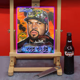 Ice Cube Canvas Art by Chris Tutty - N.W.A Hip Hop Legend Portrait